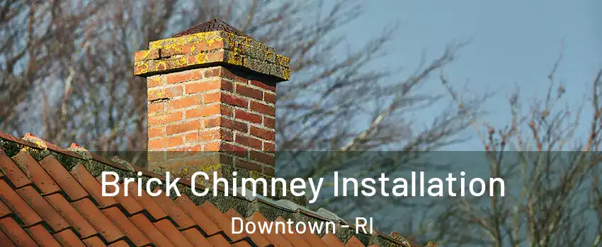 Brick Chimney Installation Downtown - RI