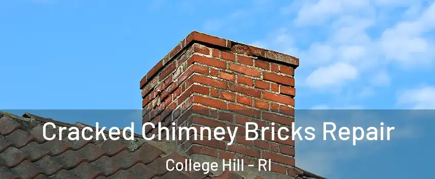 Cracked Chimney Bricks Repair College Hill - RI
