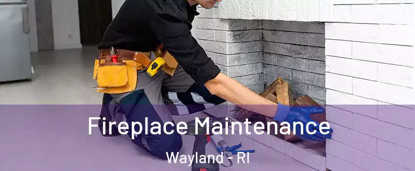 Fireplace Maintenance Wayland - RI
