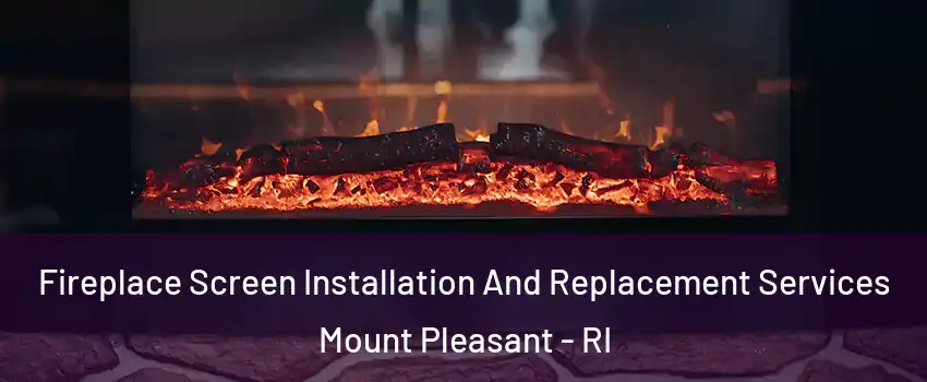 Fireplace Screen Installation And Replacement Services Mount Pleasant - RI