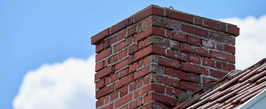 Brick Chimney Flue Installation in Wayland, RI