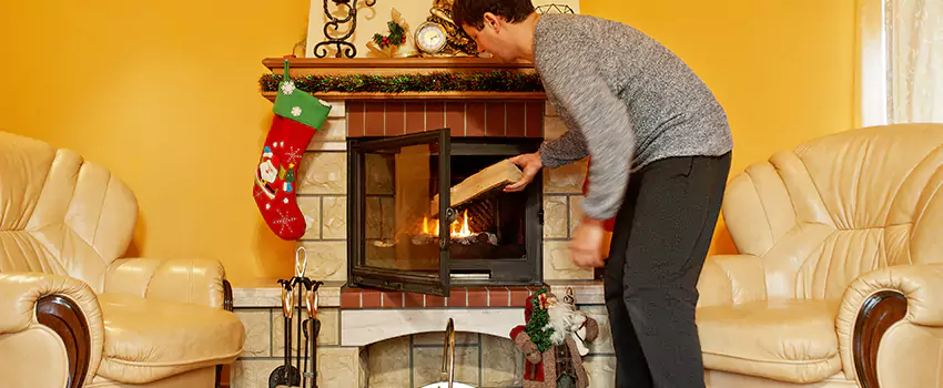 Marble Mantel Makeover Services for Fireplace in Wayland, RI