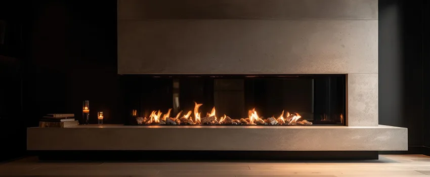Gas Fireplace Ember Bed Design Services in Wayland, Rhode Island
