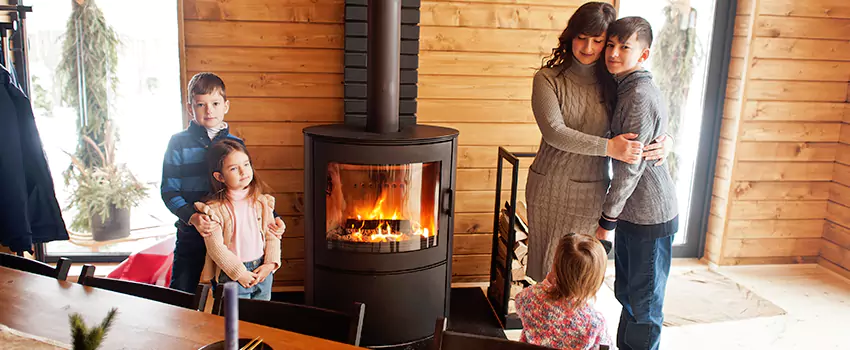 Morso Cast Iron Fireplace Insert Installation in Wayland, Rhode Island