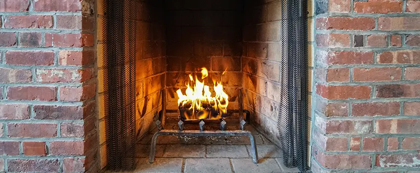 Repairing Damaged Fireplace Tiles in Wayland, Rhode Island