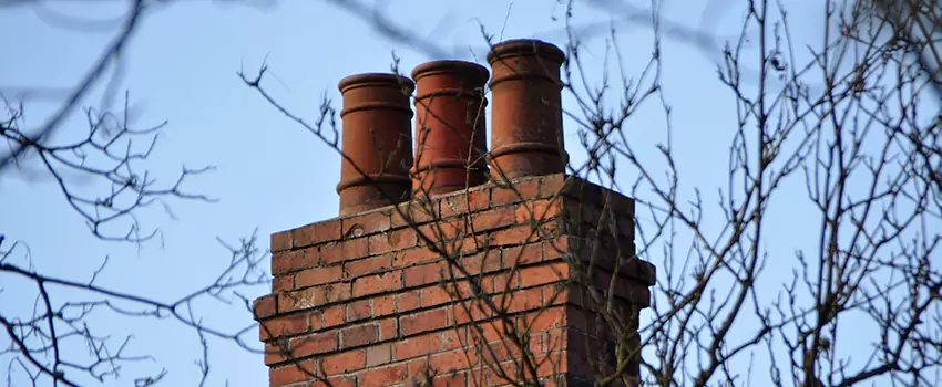 Chimney Crown Installation For Brick Chimney in Wayland, Rhode Island