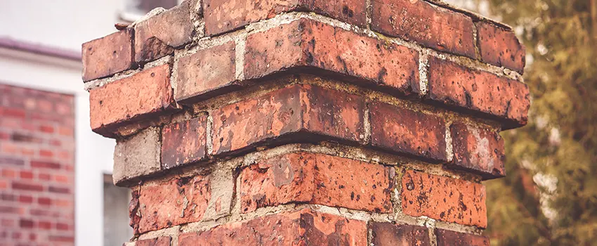Cracked Chimney Bricks Repair Cost in Wayland, Rhode Island