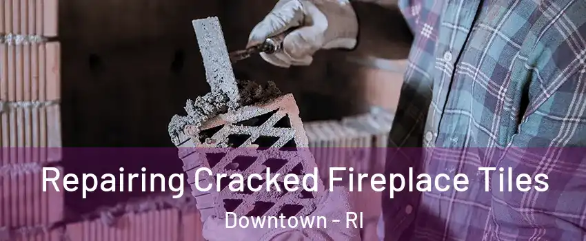 Repairing Cracked Fireplace Tiles Downtown - RI